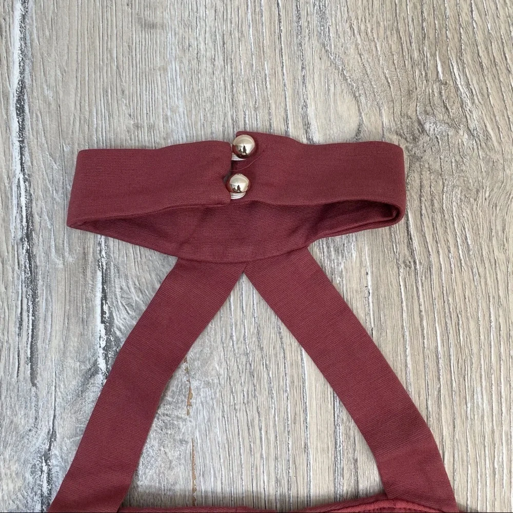 Fashion Nova Halter Mini Dress Sz XS - Picture 7 of 9